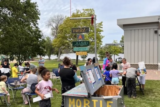 St. Louis Park's Vision 4.0 Initiative Enhances Community Connection with Pop-Up Artist Series at Aquila Park