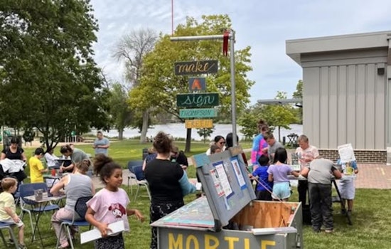 St. Louis Park's Vision 4.0 Initiative Enhances Community Connection with Pop-Up Artist Series at Aquila Park