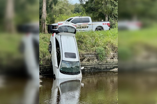 St. Lucie County Sheriff's Office Investigates After Car Found Over Fort Pierce Canal, Requests Witnesses