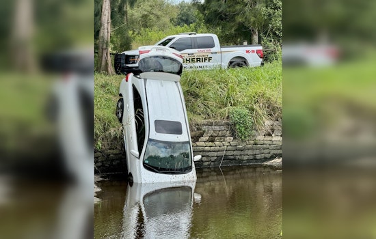St. Lucie County Sheriff's Office Investigates After Car Found Over Fort Pierce Canal, Requests Witnesses