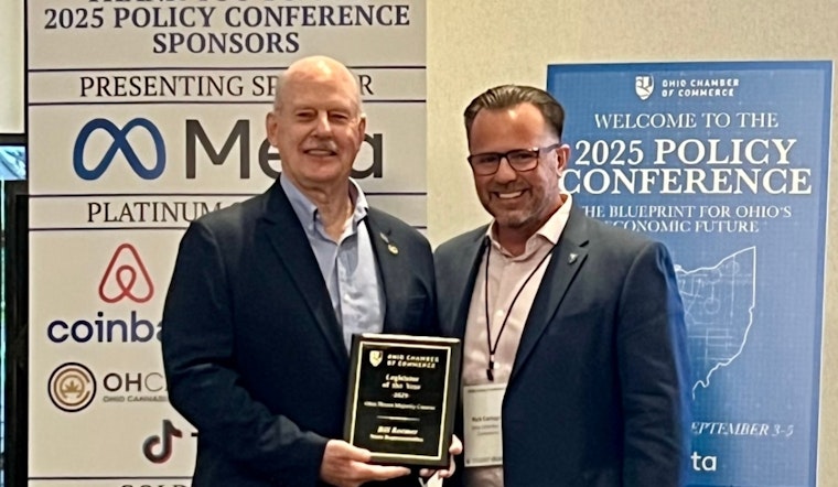 State Representative Bill Roemer Awarded Ohio Chamber of Commerce Legislator of the Year