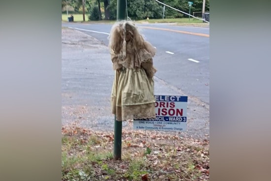 Statesville Police Dismiss Charges Over Doll Prank Near Councilwoman's Sign as Halloween Mischief