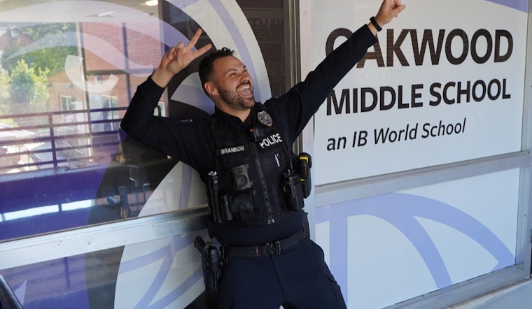 Statesville Police Spotlight Officer Dakota Brannon's Dedication to Student Safety and Community at Oakwood Middle School