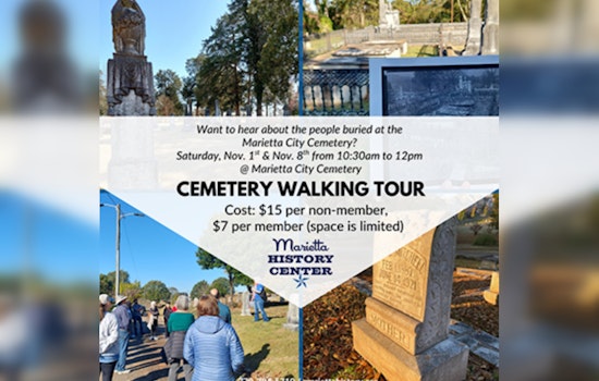 Step Into the Past, Marietta City Cemetery Unveils Thematic Historical Tours This Autumn
