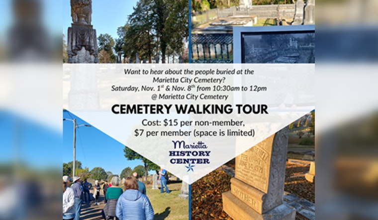 Step Into the Past, Marietta City Cemetery Unveils Thematic Historical Tours This Autumn