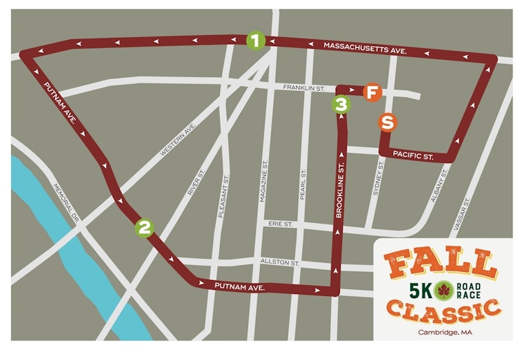 Street Closures Announced for Fall Classic 5K Road Race in Cambridge