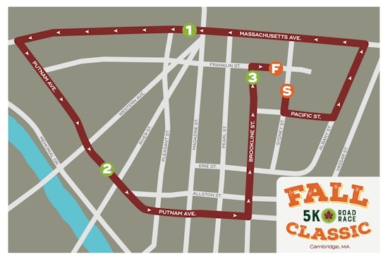 Street Closures Announced for Fall Classic 5K Road Race in Cambridge