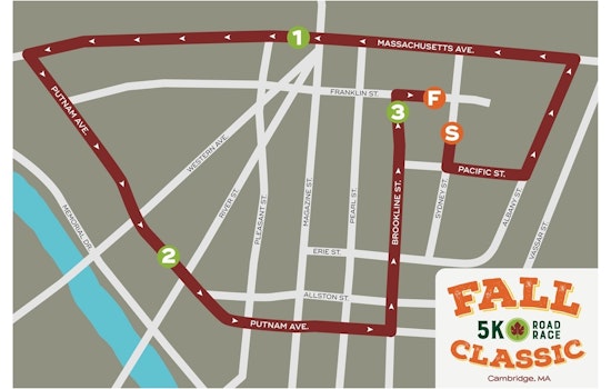 Street Closures Announced for Fall Classic 5K Road Race in Cambridge