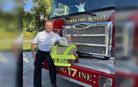 Tampa Celebrates Retirement of Fire Captain Daniel Del Rosal After 30 Years of Dedication