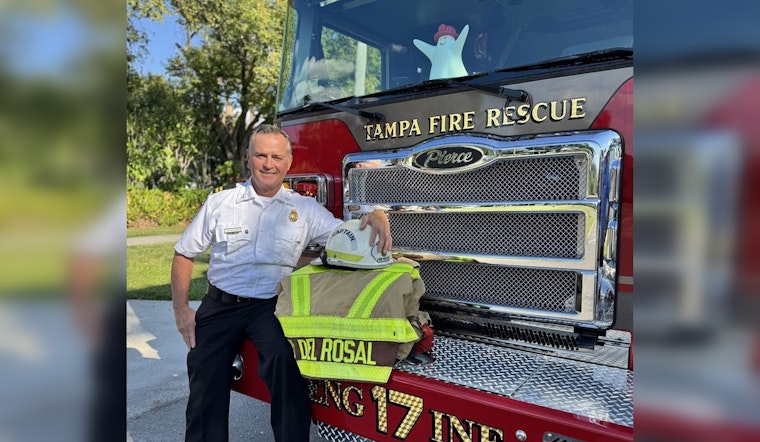 Tampa Celebrates Retirement of Fire Captain Daniel Del Rosal After 30 Years of Dedication