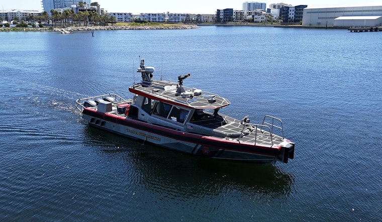 Tampa Enhances Marine Safety with State-of-the-Art 'Black Eagle' Fireboat at Port Tampa Bay
