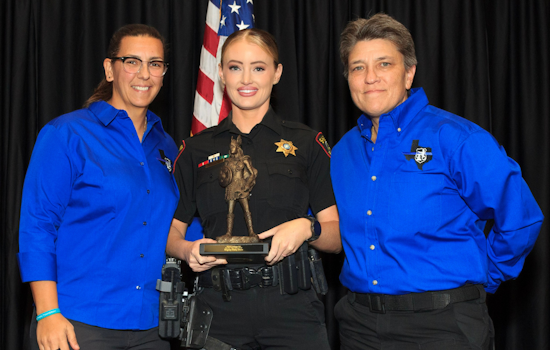 Tarrant County Honors Deputy Haley Drew with Tiny Miller Award for Exceptional Community Service