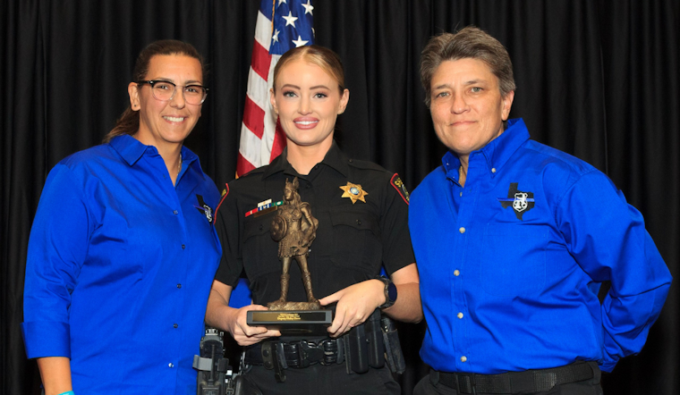 Tarrant County Honors Deputy Haley Drew with Tiny Miller Award for Exceptional Community Service