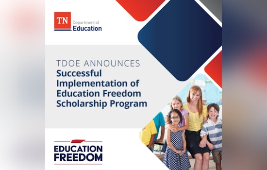 Tennessee’s Education Freedom Scholarship Program Fully Subscribed in Inaugural Year, TDOE Reports Robust Statewide Interest