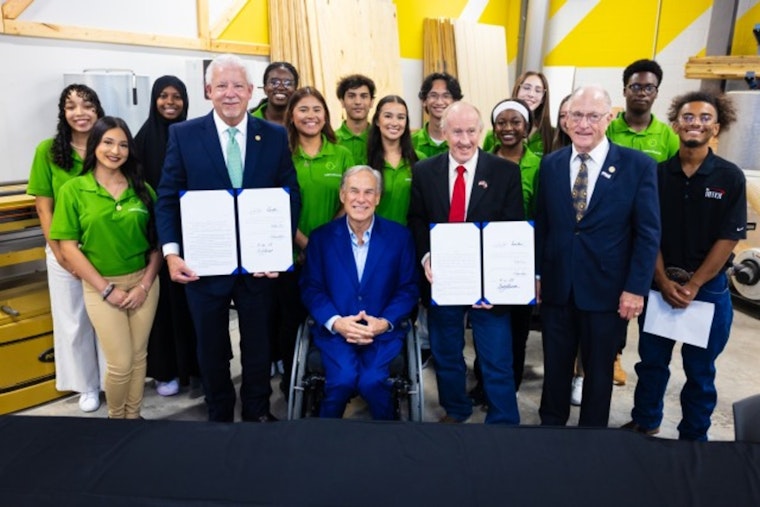 Texas Governor Abbott Signs Bills to Expand Career and Technical Education for High School Students