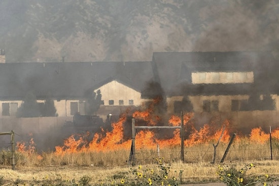 Tooele Firefighters Swiftly Contain Wildfire Threatening Air Med Base and Assisted Living Facility