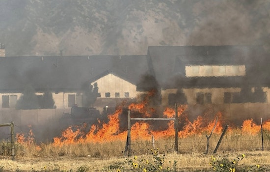 Tooele Firefighters Swiftly Contain Wildfire Threatening Air Med Base and Assisted Living Facility