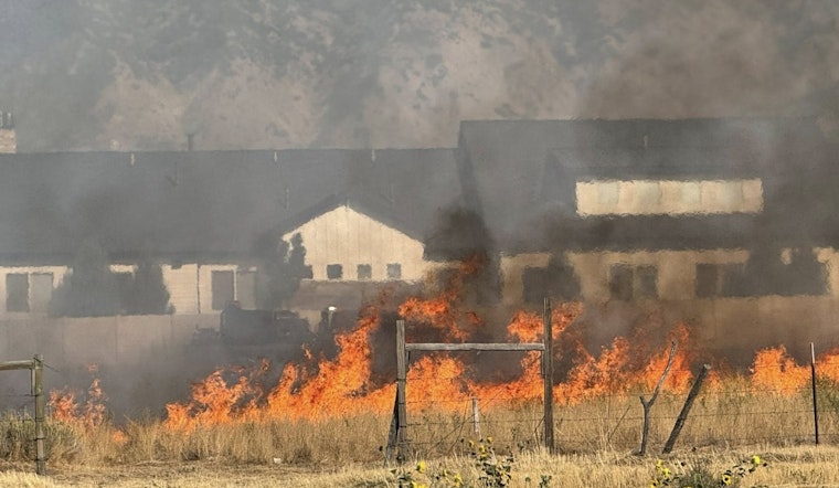 Tooele Firefighters Swiftly Contain Wildfire Threatening Air Med Base and Assisted Living Facility
