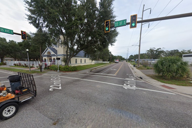Traffic Alert, Bicyclist-Involved Crash Causes Delays in St. Petersburg at 15th Ave S and 22nd St S