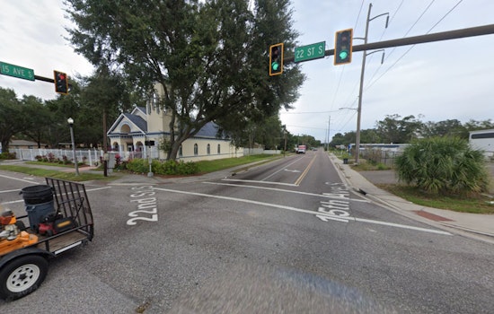 Traffic Alert, Bicyclist-Involved Crash Causes Delays in St. Petersburg at 15th Ave S and 22nd St S