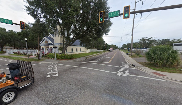 Traffic Alert, Bicyclist-Involved Crash Causes Delays in St. Petersburg at 15th Ave S and 22nd St S