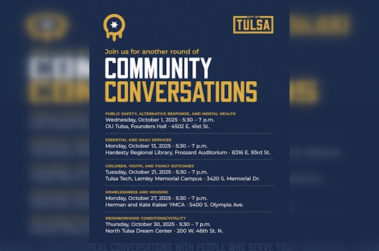 Tulsa Police to Host Inaugural Community Conversation on Public Safety and Mental Health Initiatives