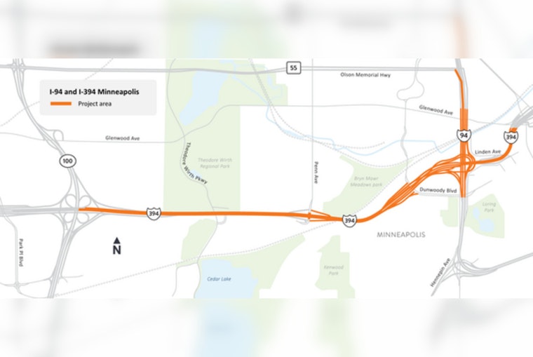 Twin Cities Commuters Brace for Next Phase in I-94/I-394 Construction, MnDOT Announces Bridge Work Through November