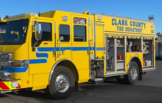 Two-Alarm Fire Engulfs Apartment Near Las Vegas Strip, Red Cross Assists Displaced Residents