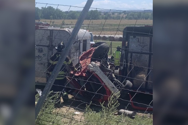 Two Hospitalized After Severe Rollover Crash Near Cherry Creek Reservoir, Arapahoe County
