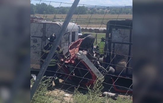 Two Hospitalized After Severe Rollover Crash Near Cherry Creek Reservoir, Arapahoe County