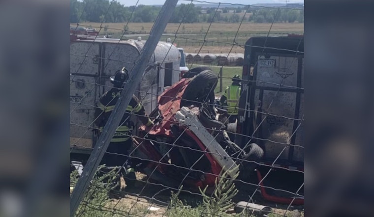 Two Hospitalized After Severe Rollover Crash Near Cherry Creek Reservoir, Arapahoe County