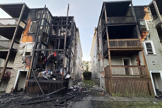Two Hospitalized, Dozens Displaced by Three-Alarm Fire in Jamaica Plain, Boston