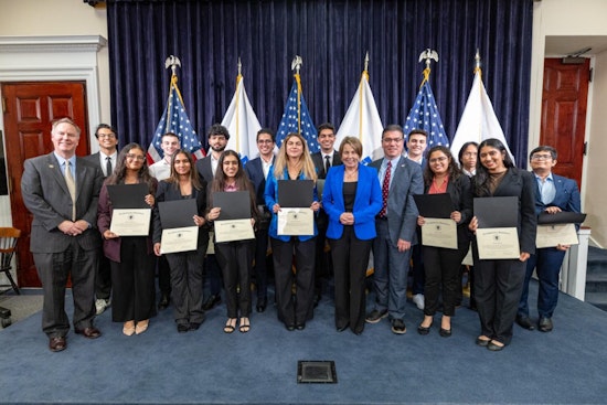 UMass-Amherst Students Exhibit AI Innovations to Governor Healey for State Government Efficiency Boost