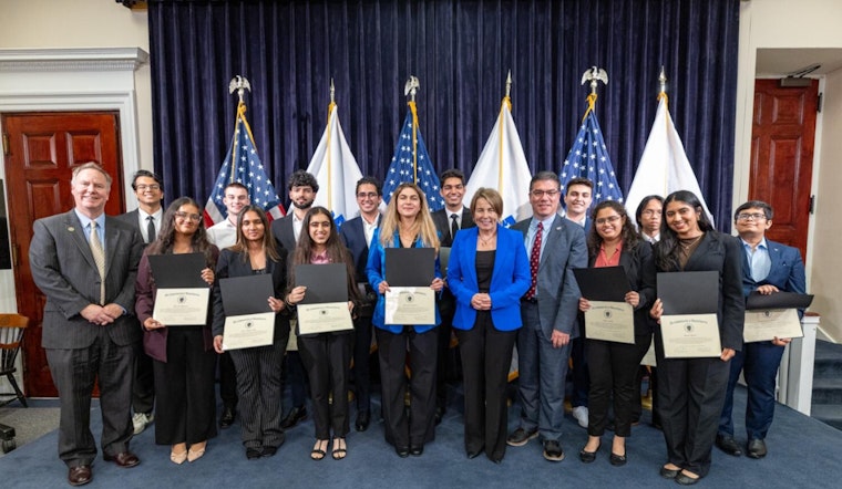 UMass-Amherst Students Exhibit AI Innovations to Governor Healey for State Government Efficiency Boost