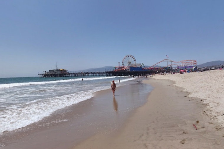 UCLA and The Bay Foundation Paint Santa Monica Pier Waves Pink in Pursuit of Environmental Research