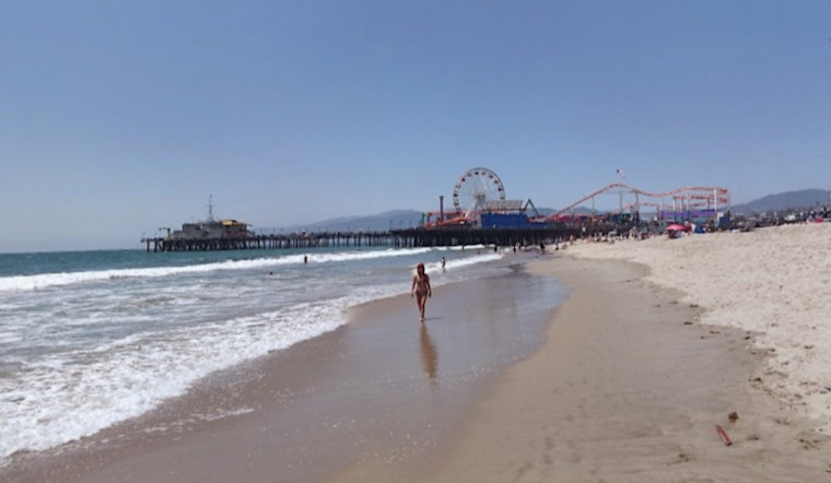 UCLA and The Bay Foundation Paint Santa Monica Pier Waves Pink in Pursuit of Environmental Research
