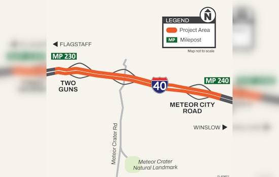 Upcoming Asphalt Maintenance on I-40 Near Flagstaff to Impact Traffic Starting September 24
