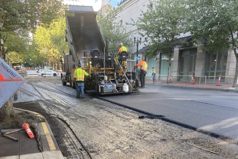Upcoming Road Closures on SW Fourth Avenue as PBOT Enhances Portland Streetscape