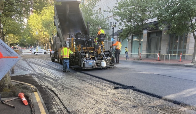 Upcoming Road Closures on SW Fourth Avenue as PBOT Enhances Portland Streetscape