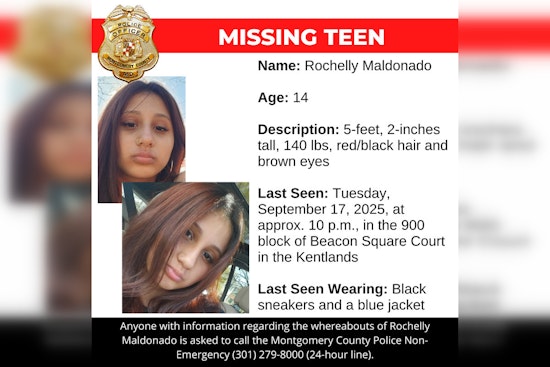 Urgent Search Underway in Montgomery County for Missing 14-Year-Old Rochelly Maldonado