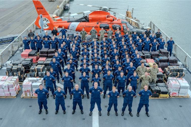 U.S. Coast Guard Seizes Over $156 Million Worth of Cocaine in San Diego Naval Base Offload
