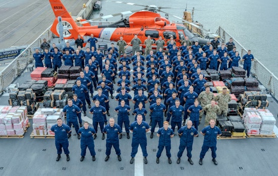 U.S. Coast Guard Seizes Over $156 Million Worth of Cocaine in San Diego Naval Base Offload
