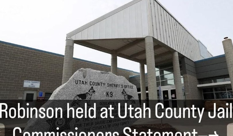 Utah County Commissioners Express Relief and Gratitude Following Arrest of Shooting Suspect Tyler Robinson