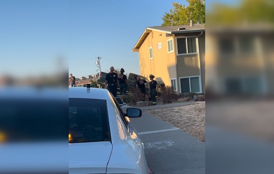 Vacaville Apartment Evacuated After Pickup Truck Crash Causes Gas and Water Leak