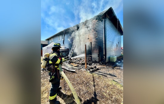 Vancouver Triplex Fire Displaces Seven, One Firefighter Hospitalized Following Explosions