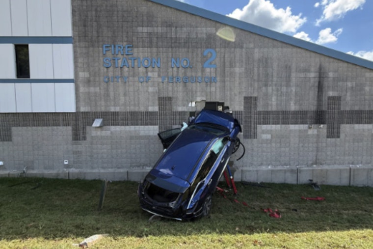 Vehicle Crashes into Ferguson Fire Station as Driver Is Hospitalized and No Firefighters Are Injured