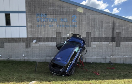 Vehicle Crashes into Ferguson Fire Station as Driver Is Hospitalized and No Firefighters Are Injured
