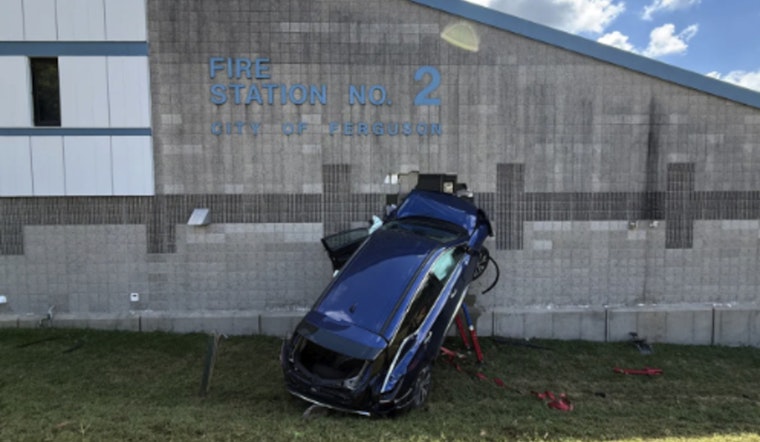 Vehicle Crashes into Ferguson Fire Station as Driver Is Hospitalized and No Firefighters Are Injured