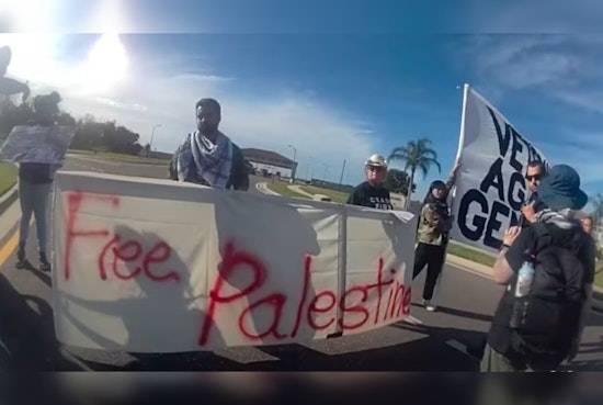 Veterans Arrested for Blocking Traffic During Anti-War Protest in Tampa