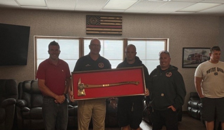 Violet Township Fire Chief Mike Little Retires After 32 Years of Service